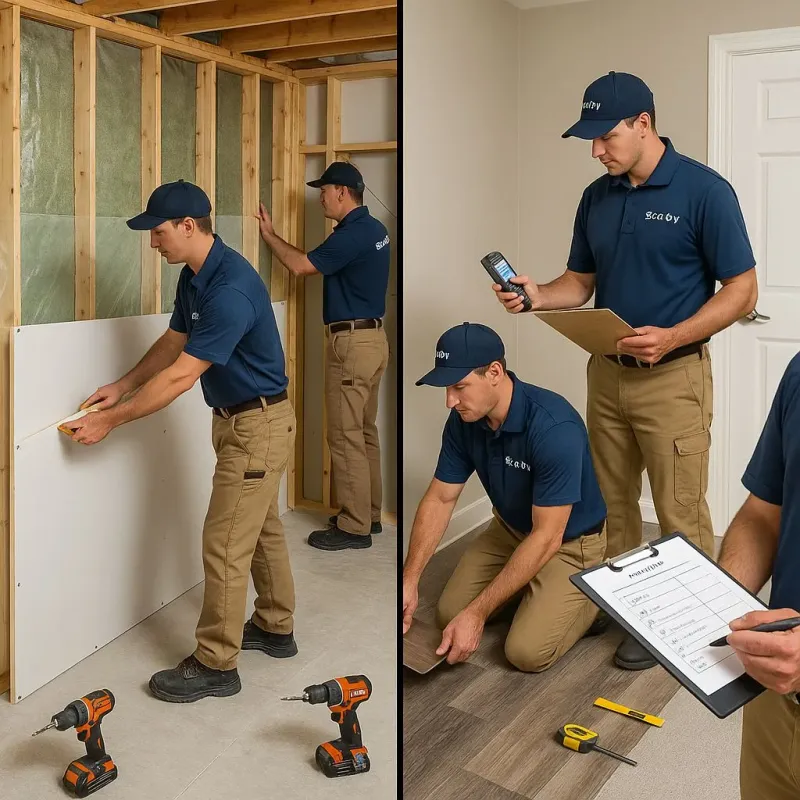 Repairs and Reconstruction process in Plains, MT